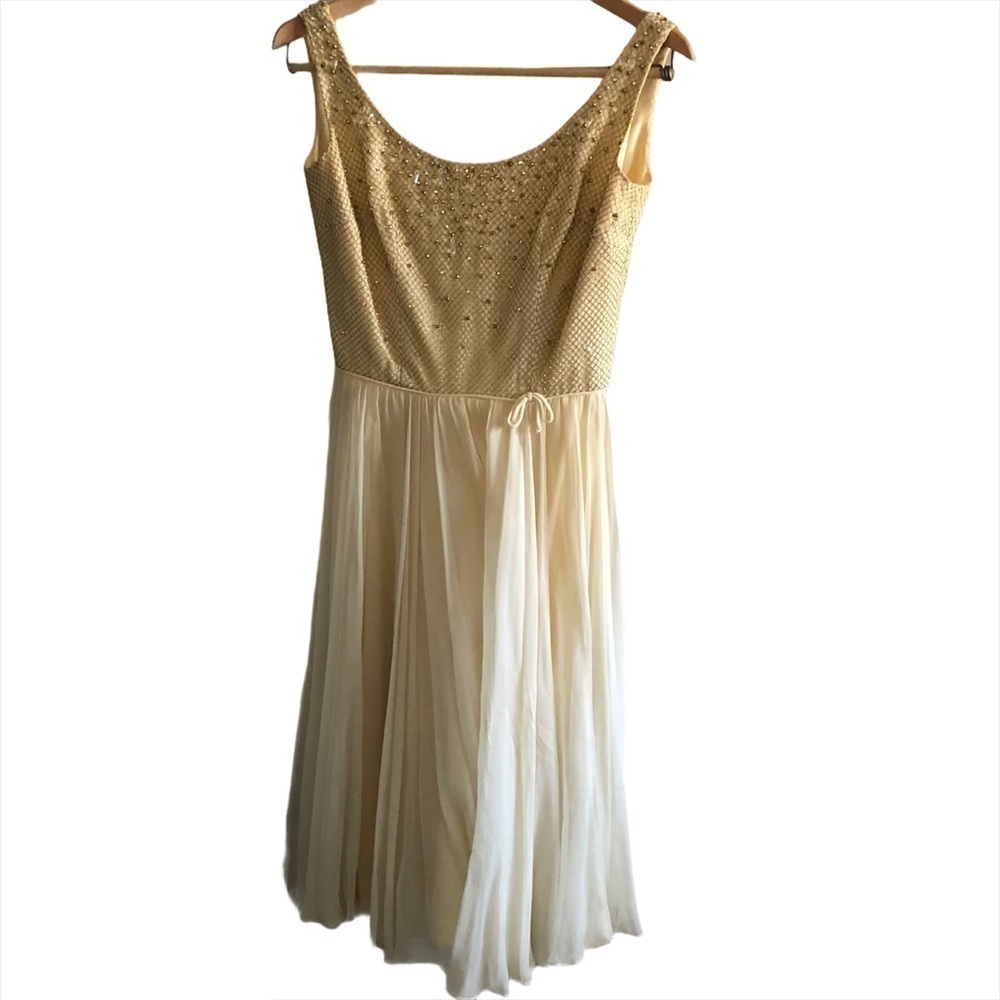 Vintage Franklin Simon New York embellished dress